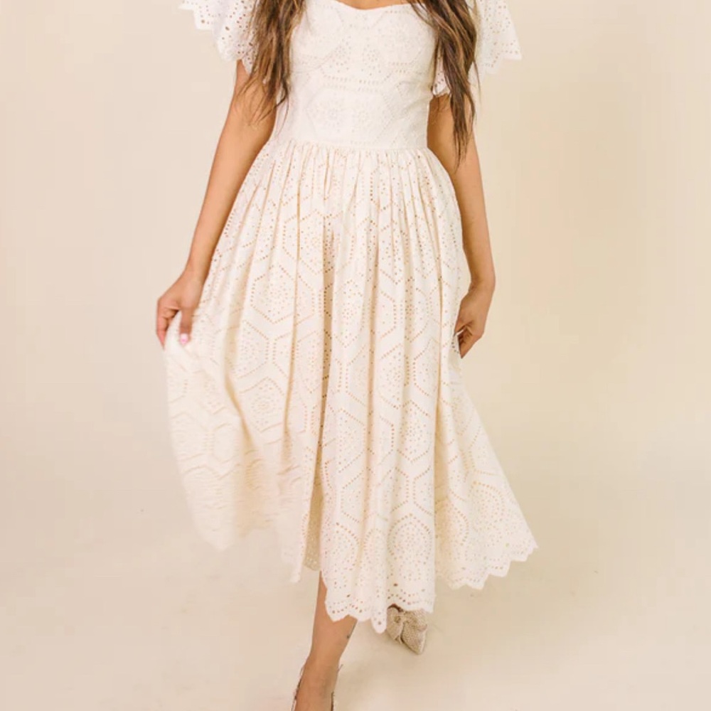 Ivy City Odessa Dress in Cream